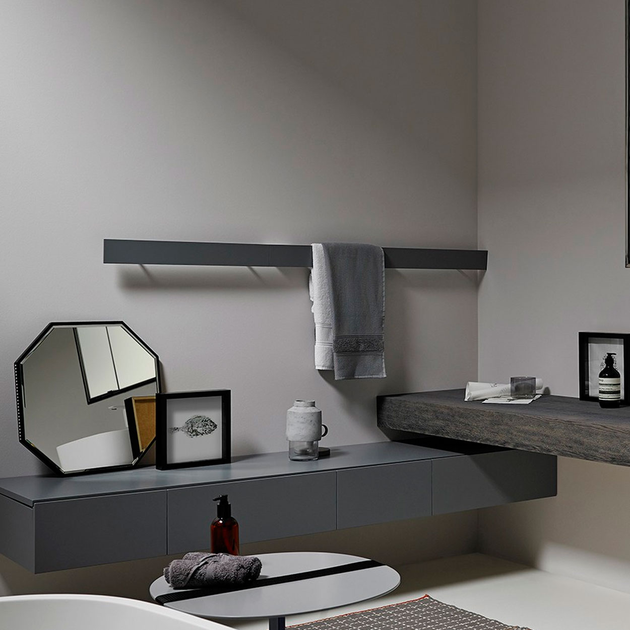 Mueble de baño Inbani towel Rack