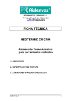 MURALI – Neotermic CR-CRM (Ficha Técnica)