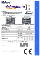 VALERO – TR-0 (Ficha Técnica)