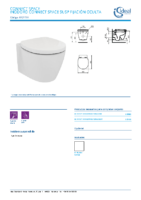 IDEAL STANDARD – Connect space E121701 Inodoro susp fijacion oculta (FichaTécnica)