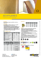 ISOVER – Acustilaine E (Ficha Técnica)