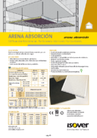 ISOVER – Arena Absorcion (Ficha Técnica)