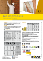 ISOVER – Eco 035- Eco D 035 (Ficha Técnica)