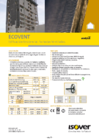 ISOVER – Ecovent (Ficha Técnica)