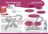 YESOS RUBIO – Yeso de Proyección Extra (Ficha Técnica)