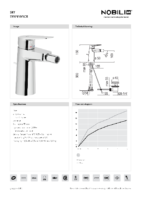 DIVA – Milano mm bidé (Ficha técnica)