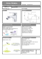 DIVA – Natura mm bidé ecológico (Ficha técnica)