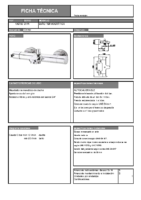 DIVA – Tender termostática baño-ducha 106900-106700 (Ficha Técnica)