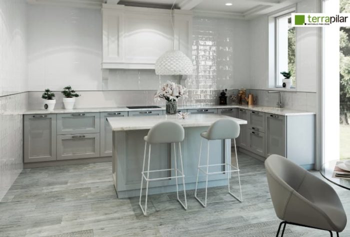 12 ideas para suelos y decoración de la cocina- Blog Terrapilar