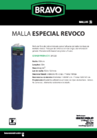 BRAVO – Malla Mortero (Ficha Técnica)