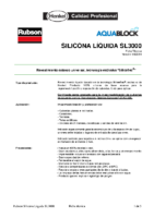 HENKEL – Silicona Líquida AQUABLOCK (Ficha Técnica)