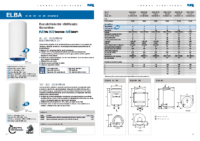 FLECK – Termos ELBA 50-80-100-150-200-300 (Ficha Técnica)