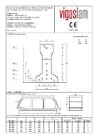 VIGAS LAM – Viga Pretensada T-190 (Ficha Técnica)