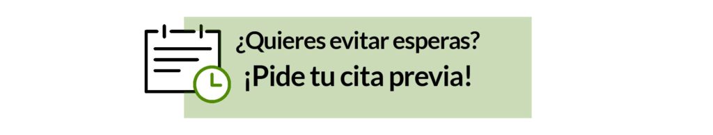 haz clic aquí para pedir tu cita previa