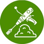 Morteros y materiales de agarre para obras, reformas y construcciones