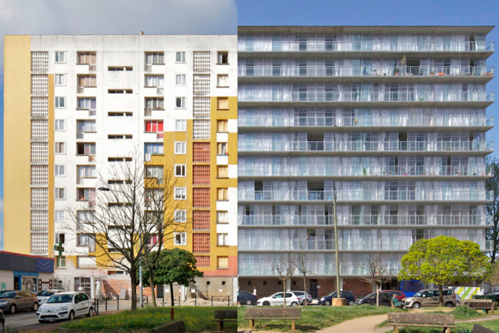Viviendas fotografiadas en Bordeaux
