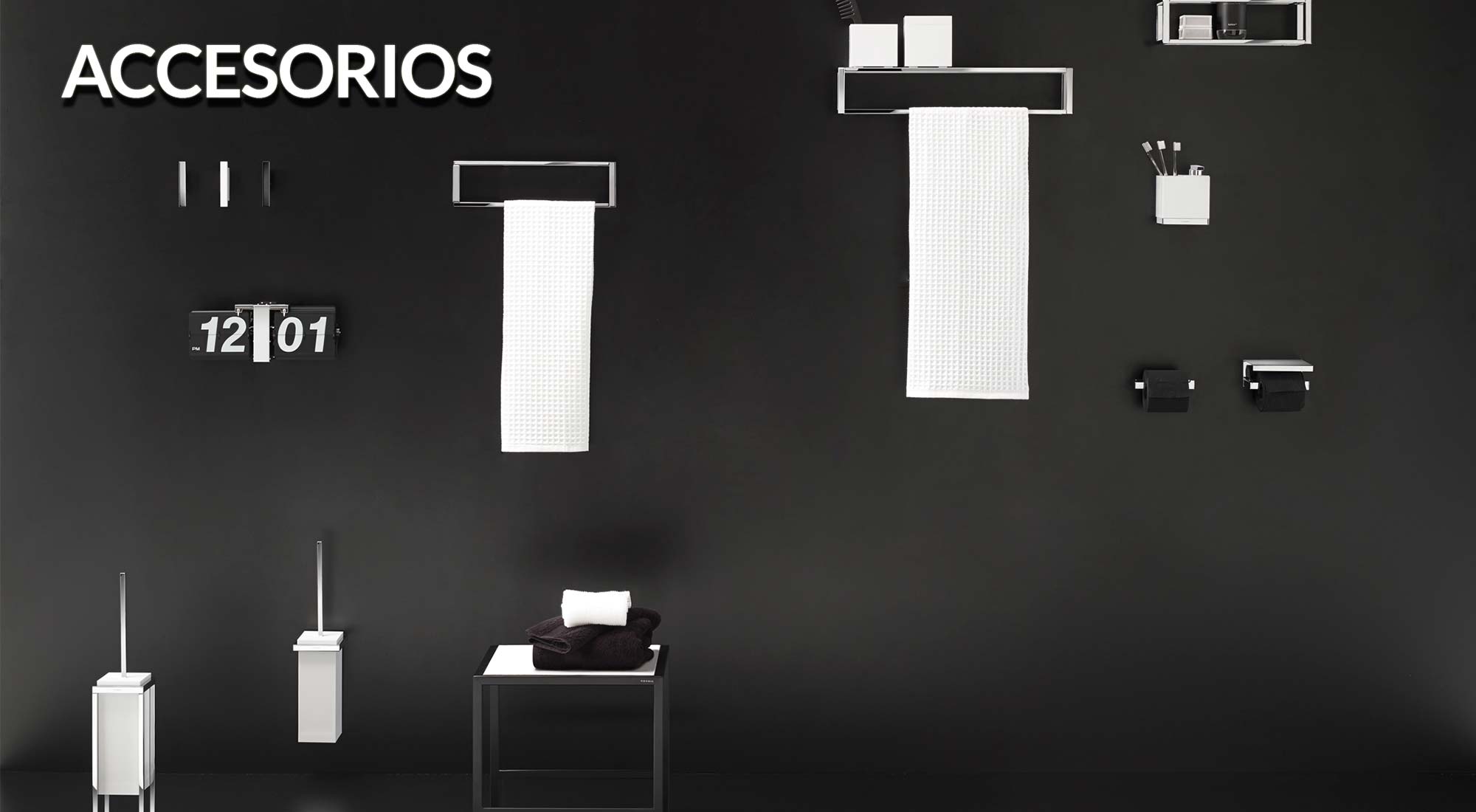 Accesorios para completar el diseño de tu baño