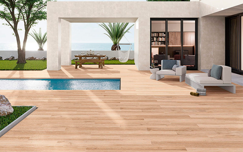 Porcelanite Yukon acabado madera terrapilar alicante torrevieja Murcia