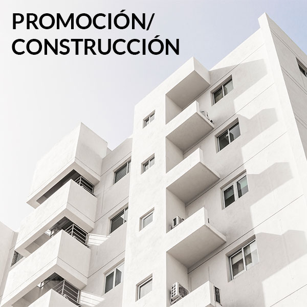 Materiales y servicios específicos para la promoción y la construcción de viviendas y edificios