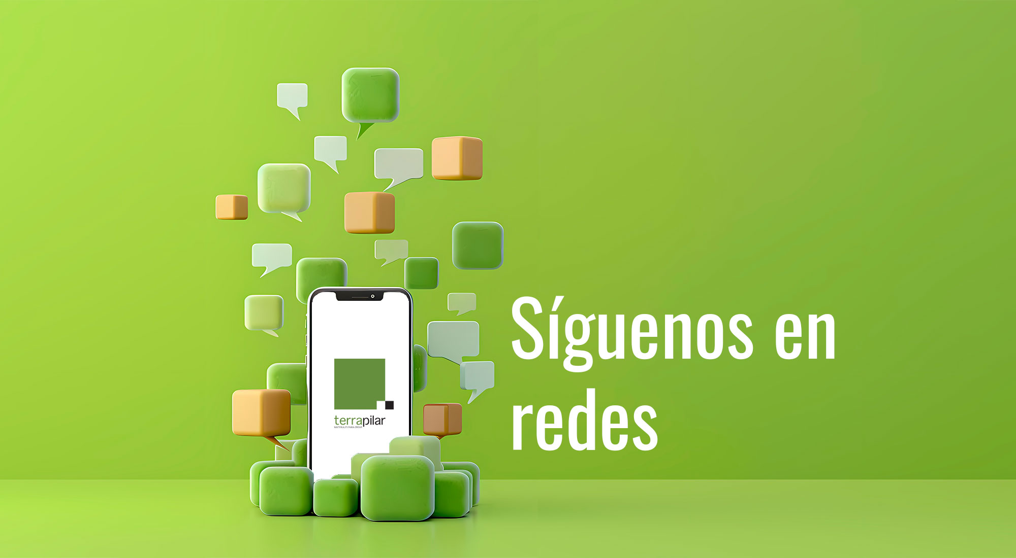 Síguenos en redes sociales terrapilar