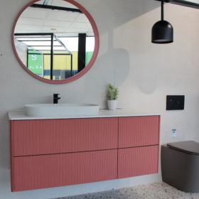 Conjunto mueble 120 cm Curve de Fiora + inodoro de Nic Design Conjunto mueble 120 cm Curve de Fiora + inodoro de Nic Design