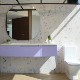 Conjunto mueble 140 cm Synergy de Fiora + inodoro Conjunto mueble 140 cm Synergy de Fiora + inodoro